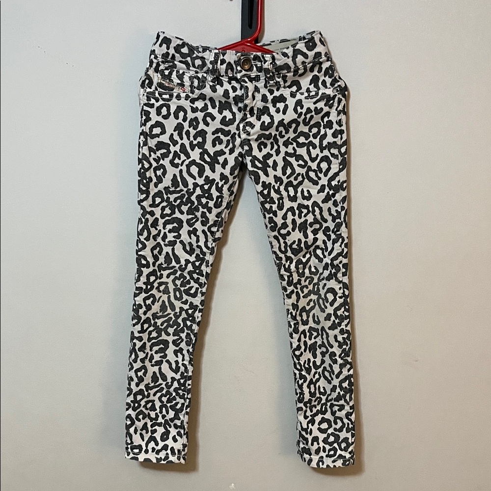 Stylish Leopard kids Jeans by Diesel